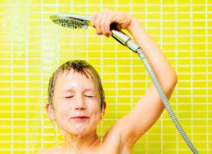 Douche courte durée