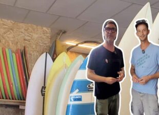 Boutique occassion planche de surf, combinaison, vetements